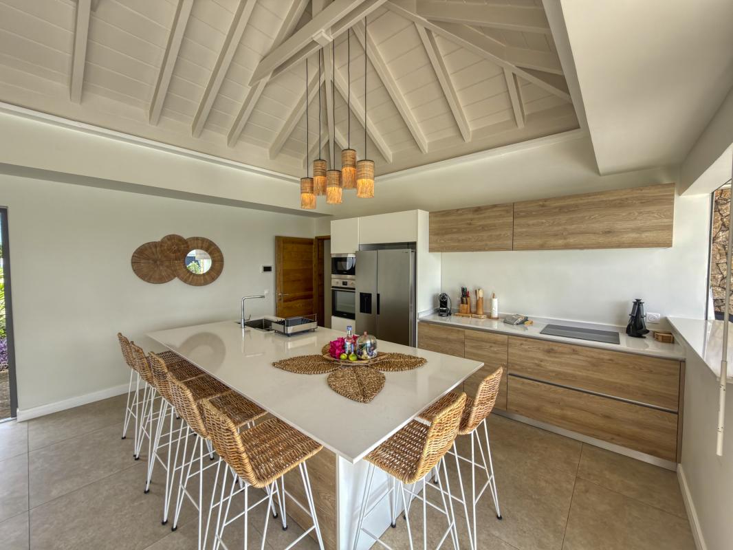 15.Location Villa piscine vue mer St François Guadeloupe_Cuisine